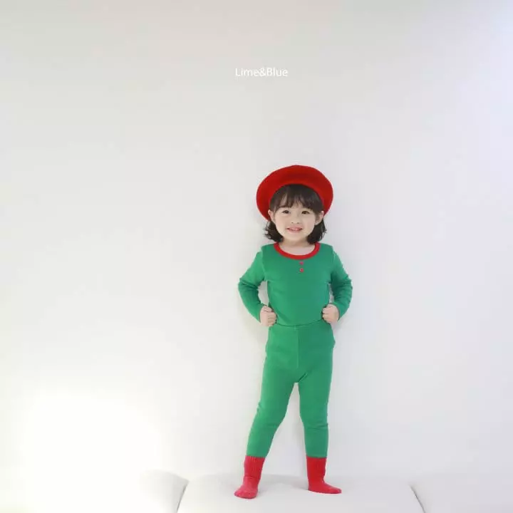 Lime & Blue - Korean Children Fashion - #childrensboutique - Christmas Noel Easywear - 10