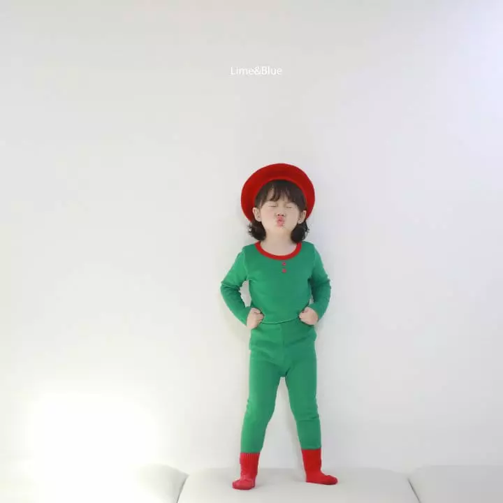 Lime & Blue - Korean Children Fashion - #discoveringself - Christmas Noel Easywear - 12