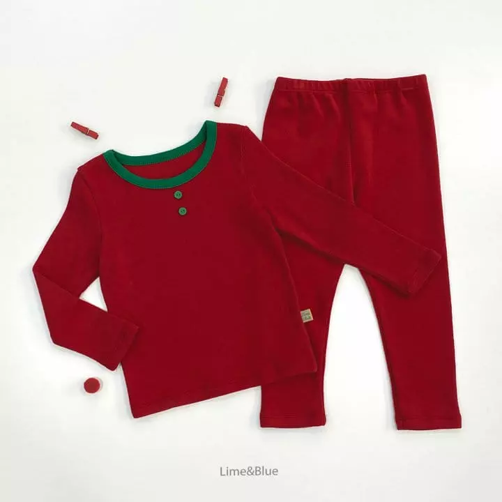 Lime & Blue - Korean Children Fashion - #littlefashionista - Christmas Noel Easywear - 2