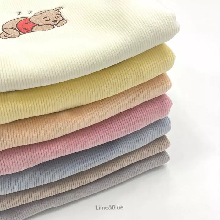 Lime & Blue - Korean Children Fashion - #littlefashionista - Col Col Veloure Sleep Vest - 5