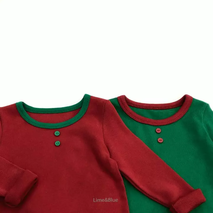 Lime & Blue - Korean Children Fashion - #magicofchildhood - Christmas Noel Easywear - 3