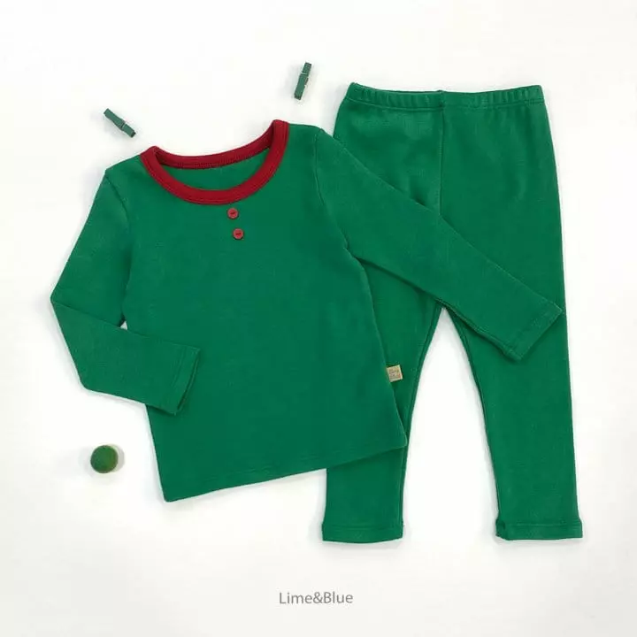 Lime & Blue - Korean Children Fashion - #magicofchildhood - Christmas Noel Easywear - 4