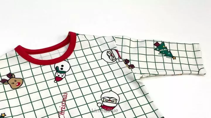 Lime & Blue - Korean Children Fashion - #minifashionista - Merry Christmas Easywear - 9