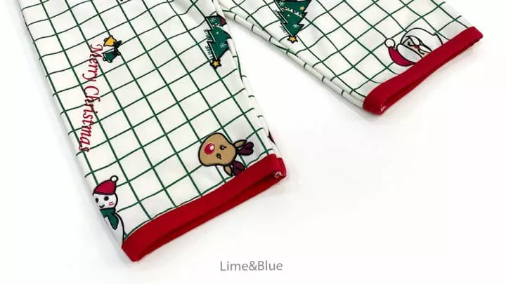 Lime & Blue - Korean Children Fashion - #toddlerclothing - Merry Christmas Easywear - 12