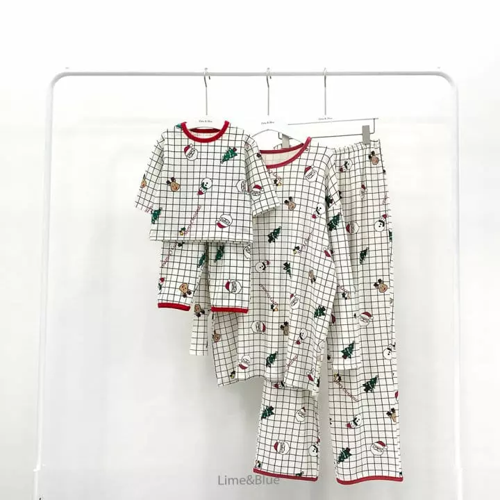 Lime & Blue - Korean Women Fashion - #pursuepretty - Mom Dad Merry Christmas Easywear - 4