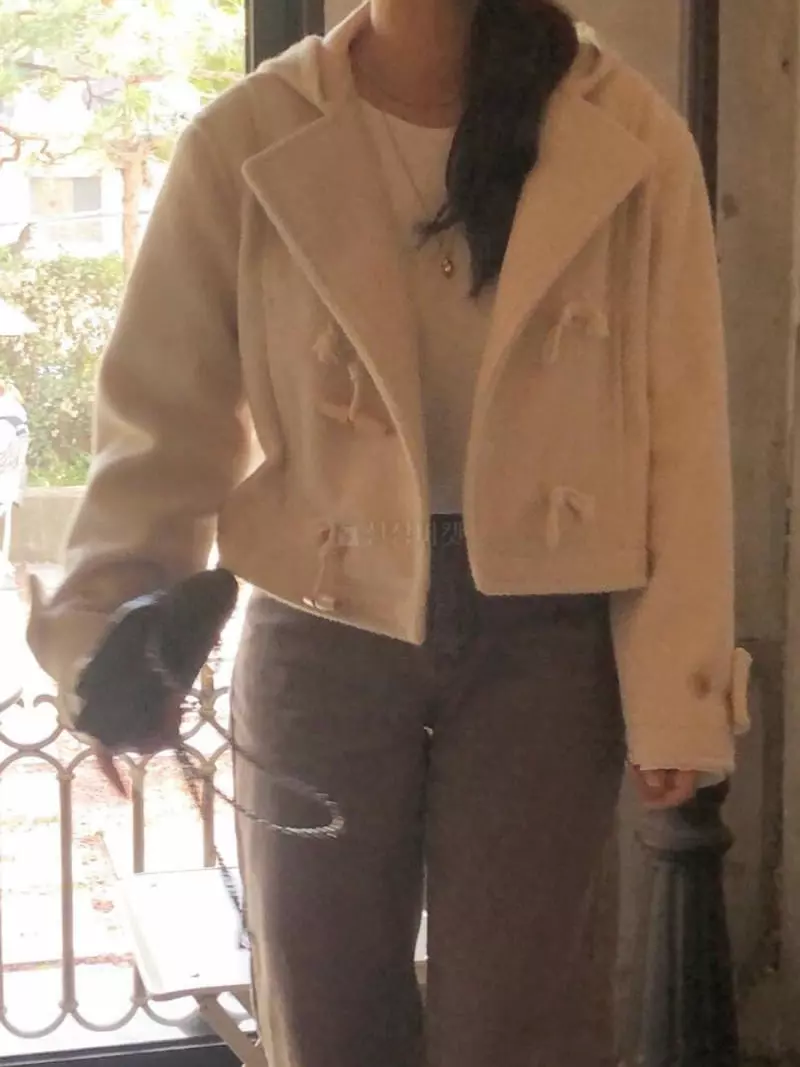 Logon - Korean Women Fashion - #pursuepretty - Dduckboki Coat - 10