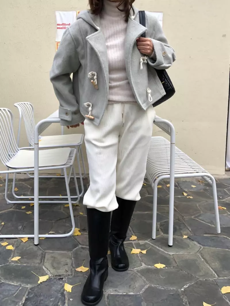 Logon - Korean Women Fashion - #womensfashion - Dduckboki Coat - 3