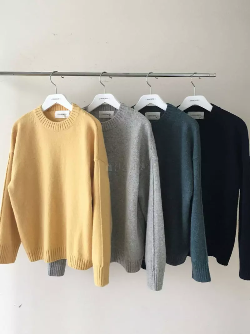 Loringrei - Korean Women Fashion - #momslook - Ford R Knit Tee - 6