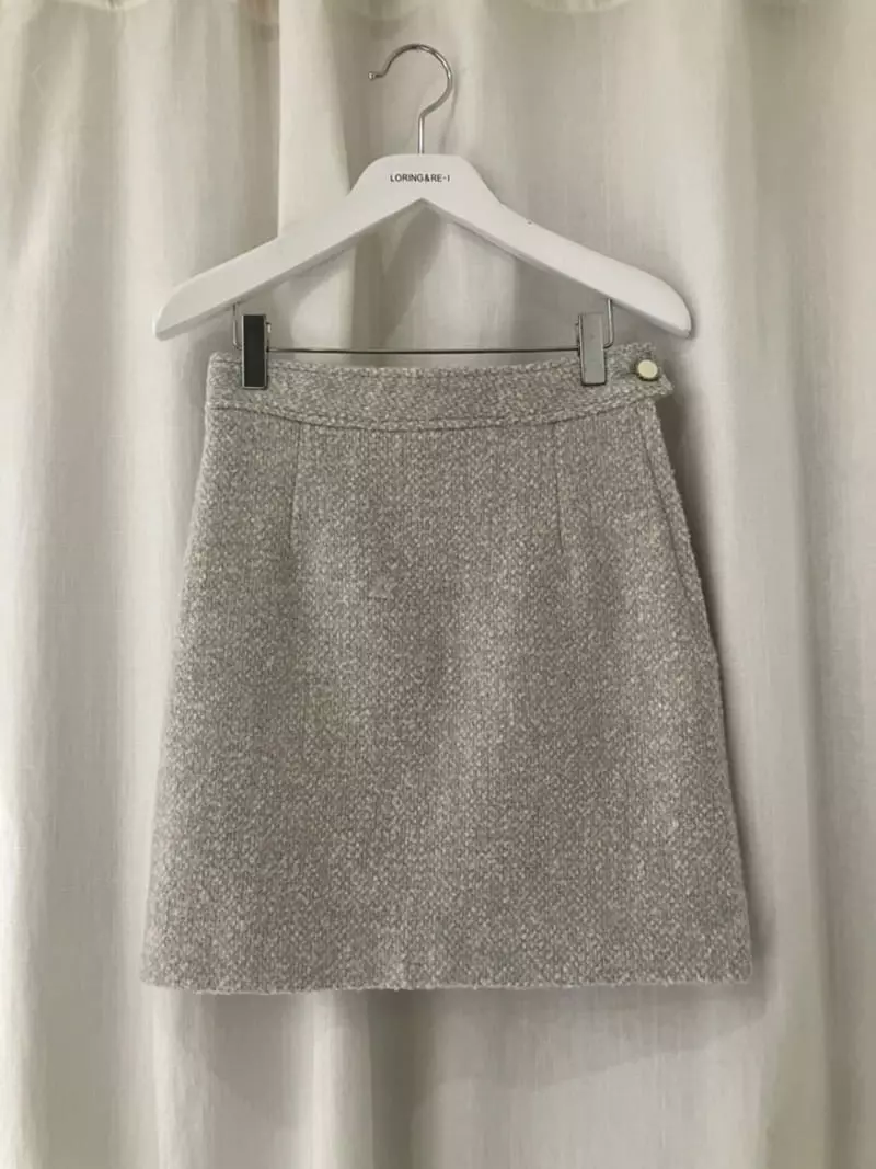 Loringrei - Korean Women Fashion - #momslook - Classic Skirt - 5