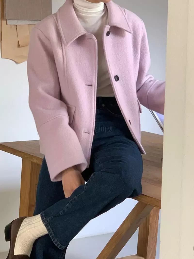 Loringrei - Korean Women Fashion - #momslook - Biv Jacket - 5