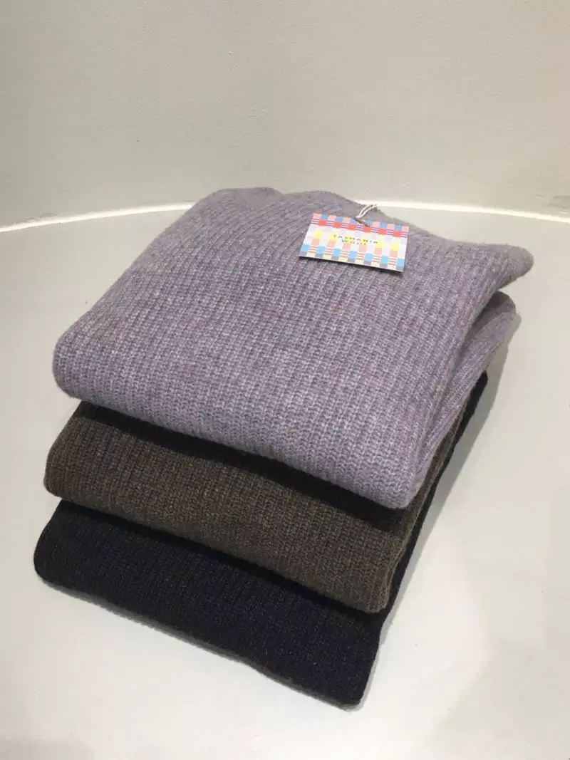 Loringrei - Korean Women Fashion - #womensfashion - R Knit Tee - 5