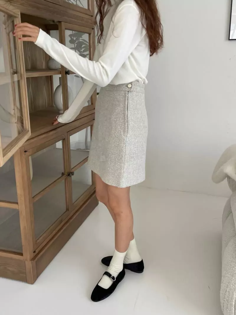 Loringrei - Korean Women Fashion - #womensfashion - Classic Skirt - 2