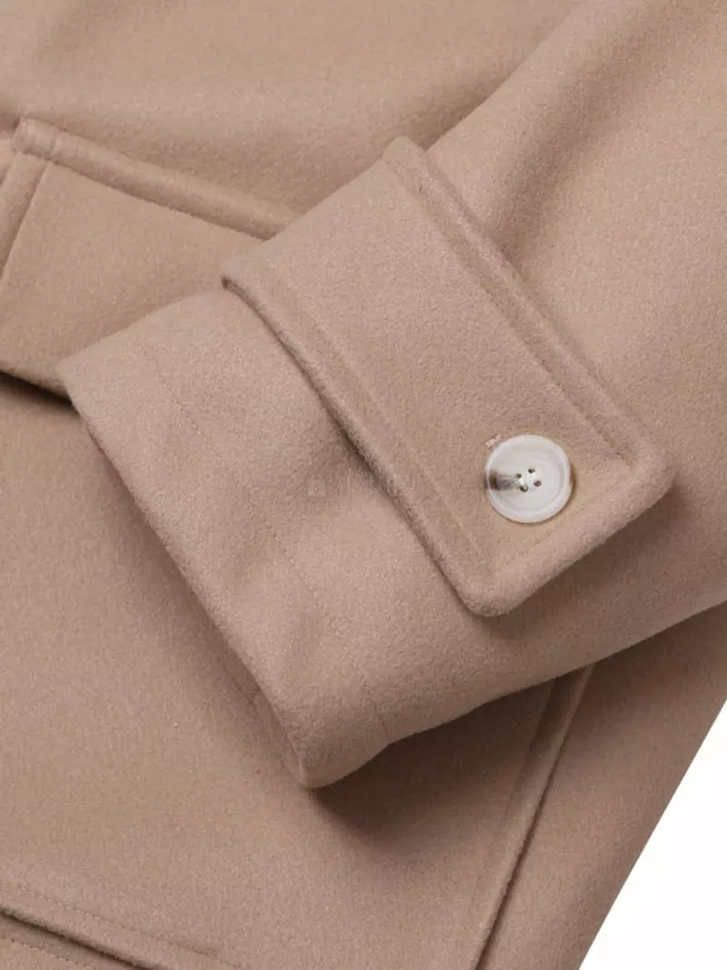 Lous - Korean Women Fashion - #womensfashion - Short Hoody Knit Coat - 7