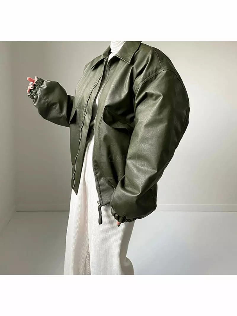Lous - Korean Women Fashion - #womensfashion - Bigin Jacket - 3