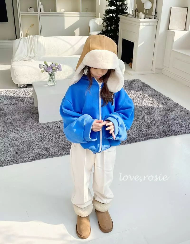Love Rosie - Korean Children Fashion - #Kfashion4kids - Dotom Fleece Hoody Zip-up - 12