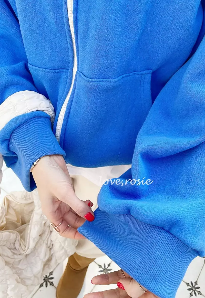 Love Rosie - Korean Children Fashion - #childofig - Dotom Fleece Hoody Zip-up - 4