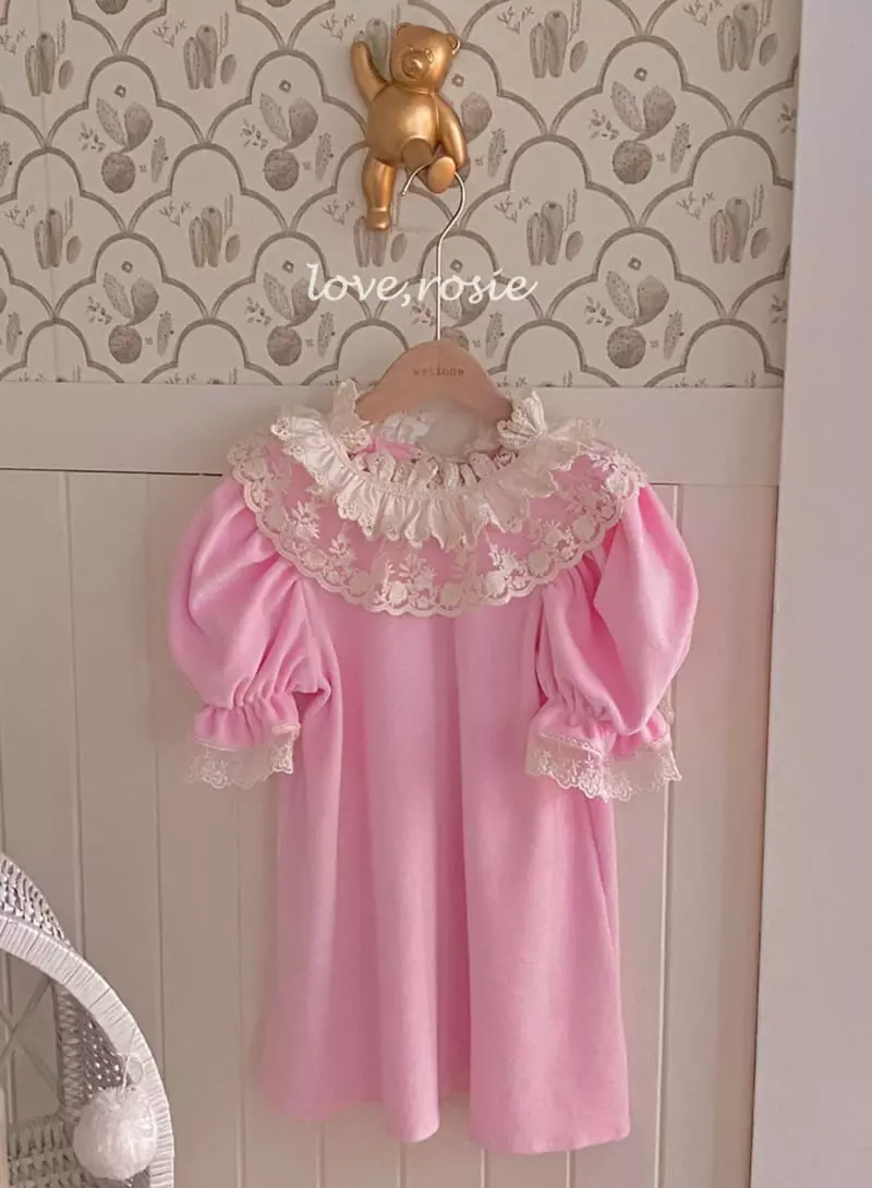 Love Rosie - Korean Children Fashion - #childrensboutique - Barbie Lace Mini One-piece - 6