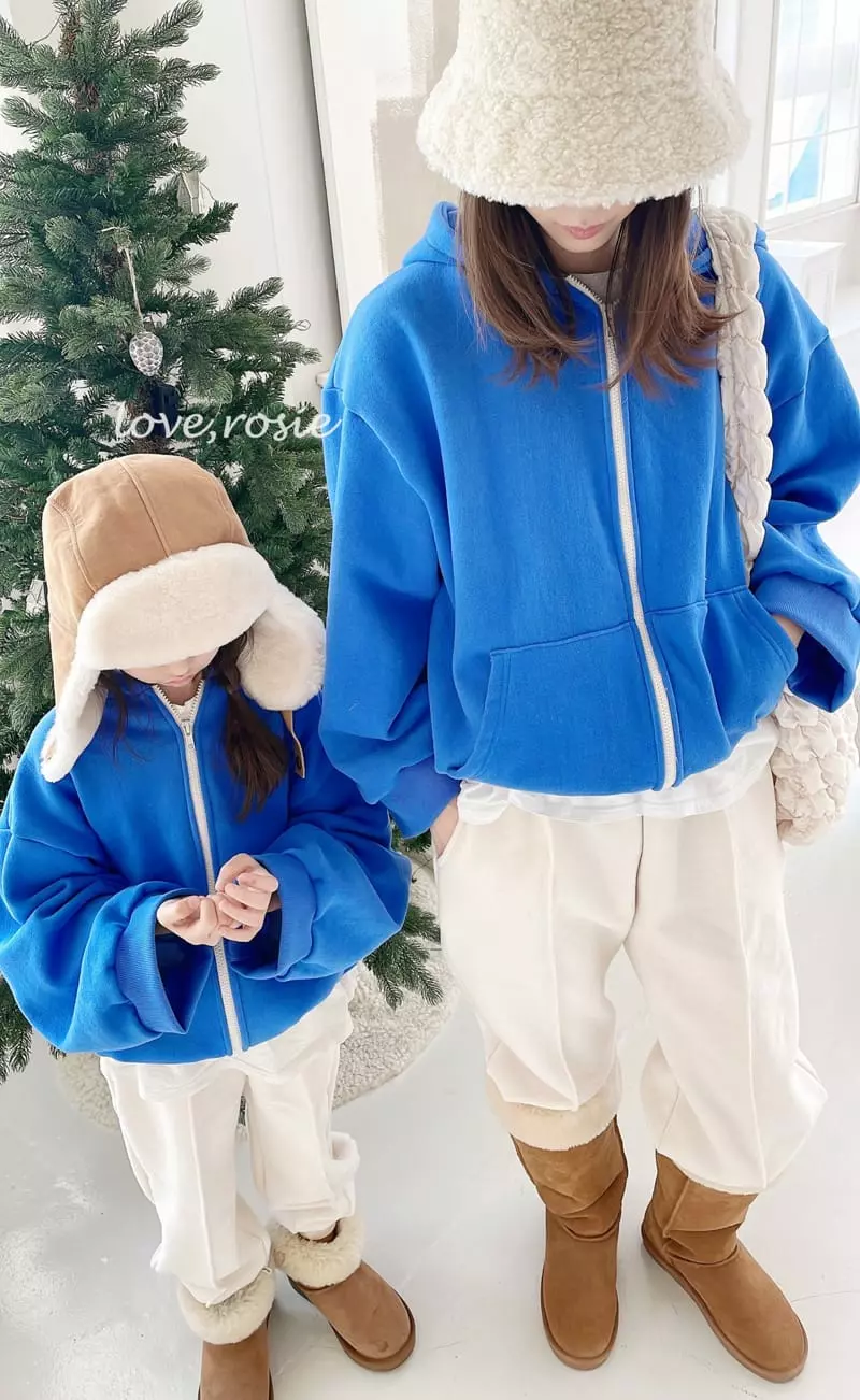 Love Rosie - Korean Children Fashion - #discoveringself - Dotom Fleece Hoody Zip-up - 7