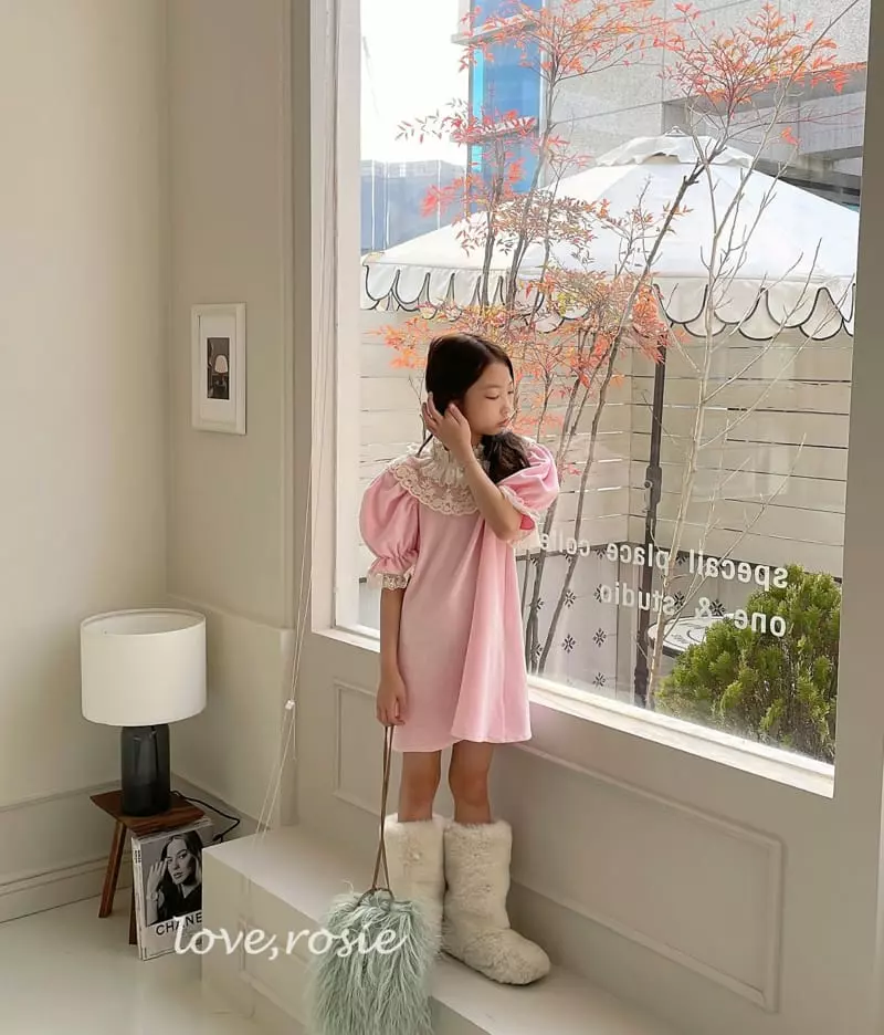 Love Rosie - Korean Children Fashion - #kidzfashiontrend - Barbie Lace Mini One-piece - 12