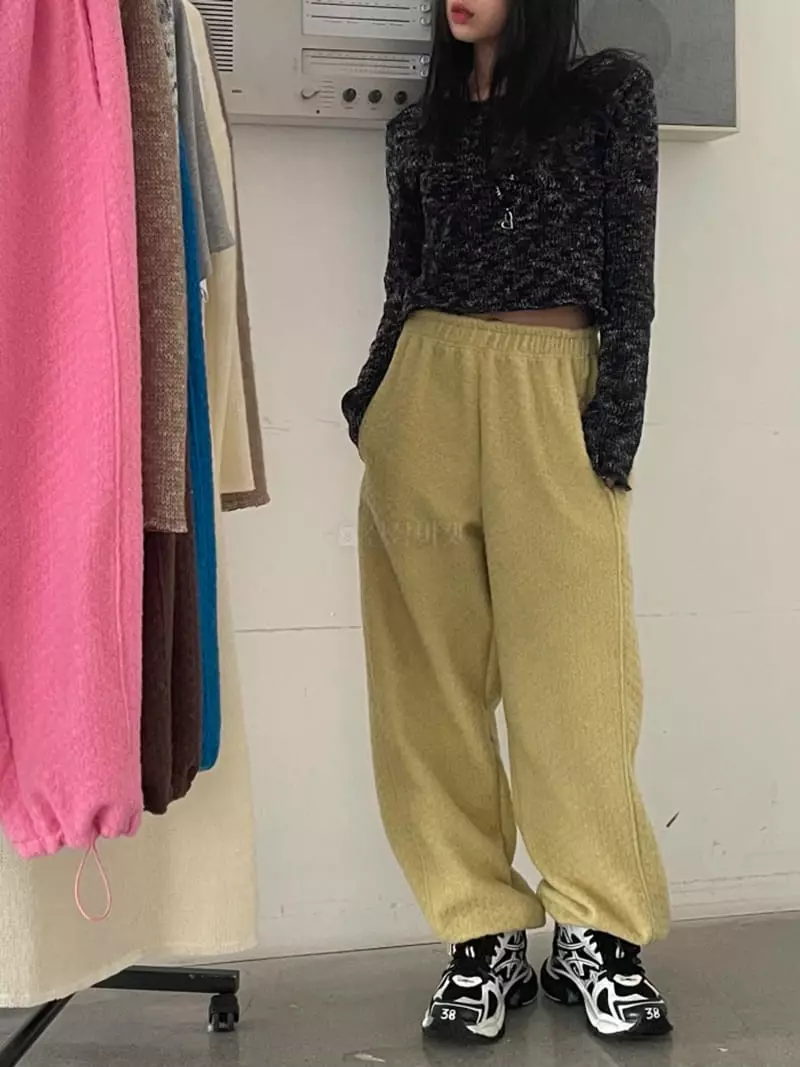 Lovemoment - Korean Women Fashion - #momslook - Poodle Pants - 11