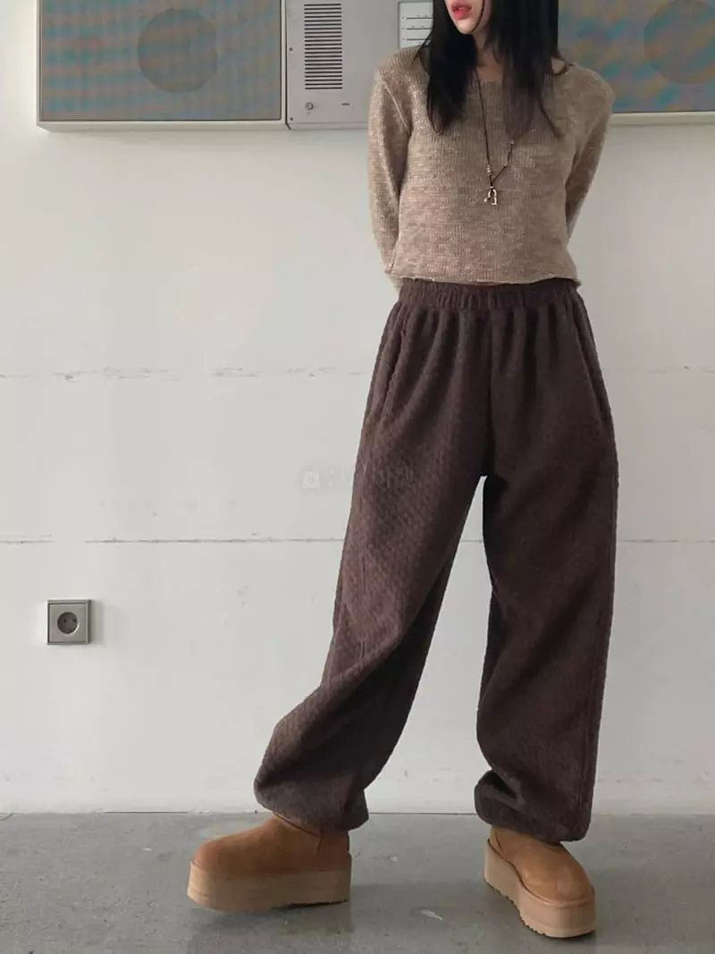 Lovemoment - Korean Women Fashion - #vintageinspired - Poodle Pants - 3