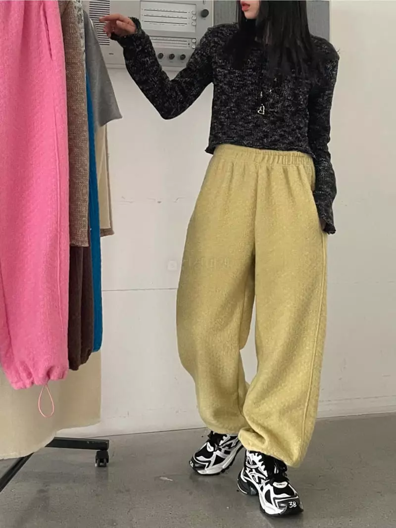 Lovemoment - Korean Women Fashion - #womensfashion - Poodle Pants - 12