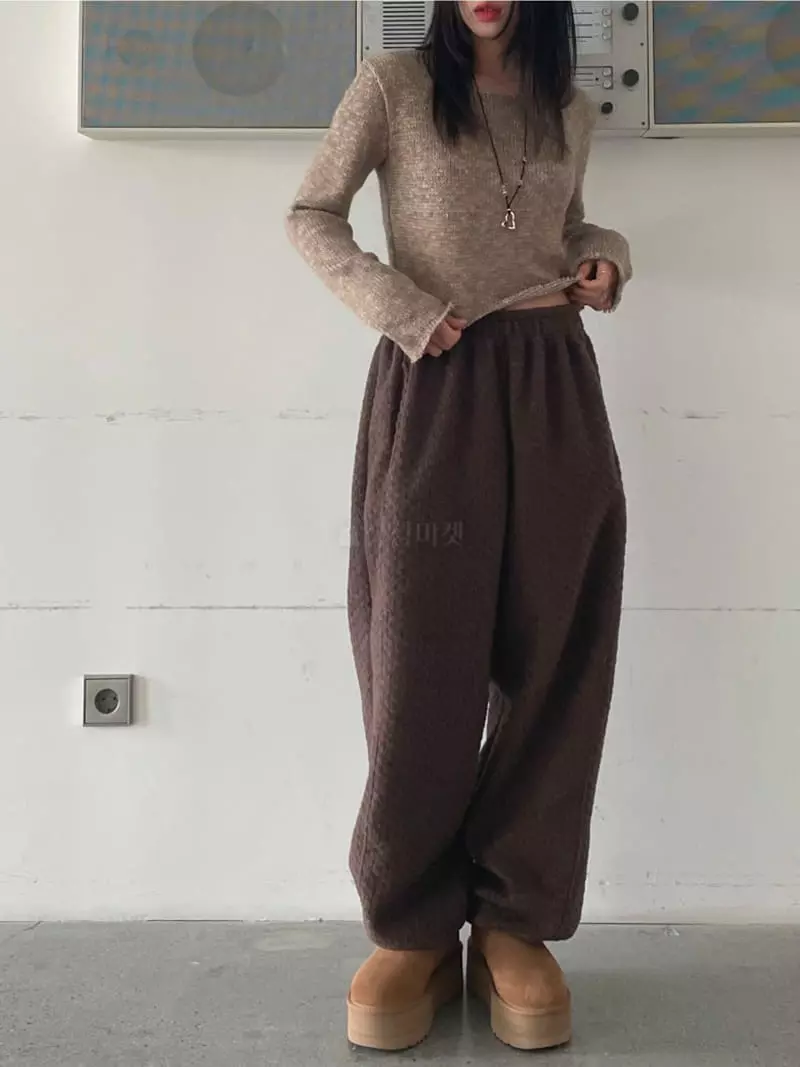 Lovemoment - Korean Women Fashion - #womensfashion - Poodle Pants - 2