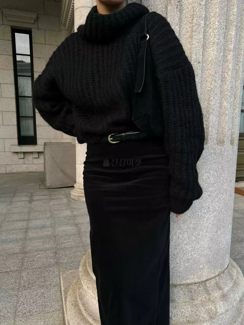 Lowburn - Korean Women Fashion - #momslook - Nijou Alpaca Knit Tee - 7