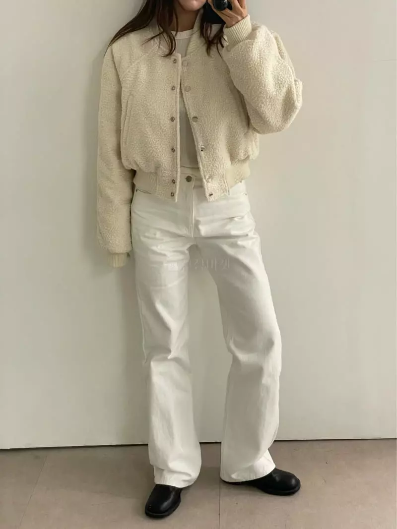 Lowburn - Korean Women Fashion - #momslook - Buckle Base Jumper - 10