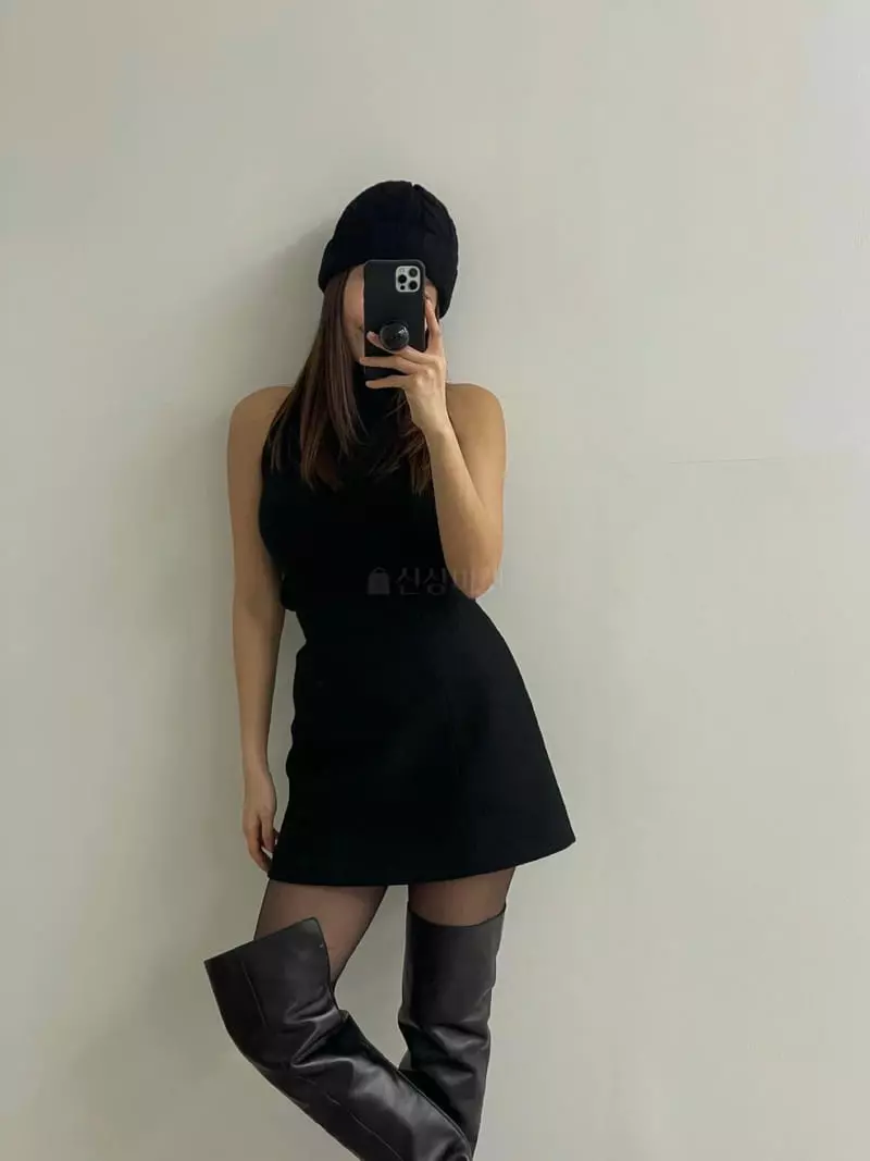 Lowburn - Korean Women Fashion - #momslook - Whole Turtlneck Sleeeless - 8