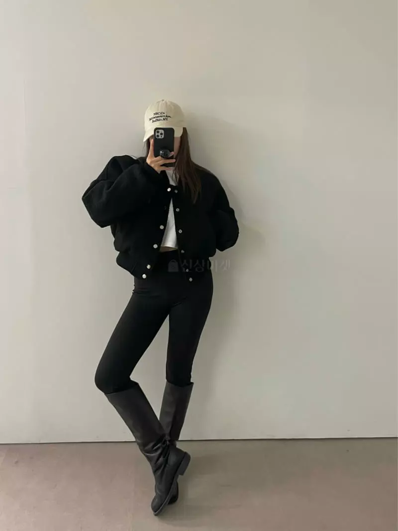 Lowburn - Korean Women Fashion - #womensfashion - Buckle Base Jumper