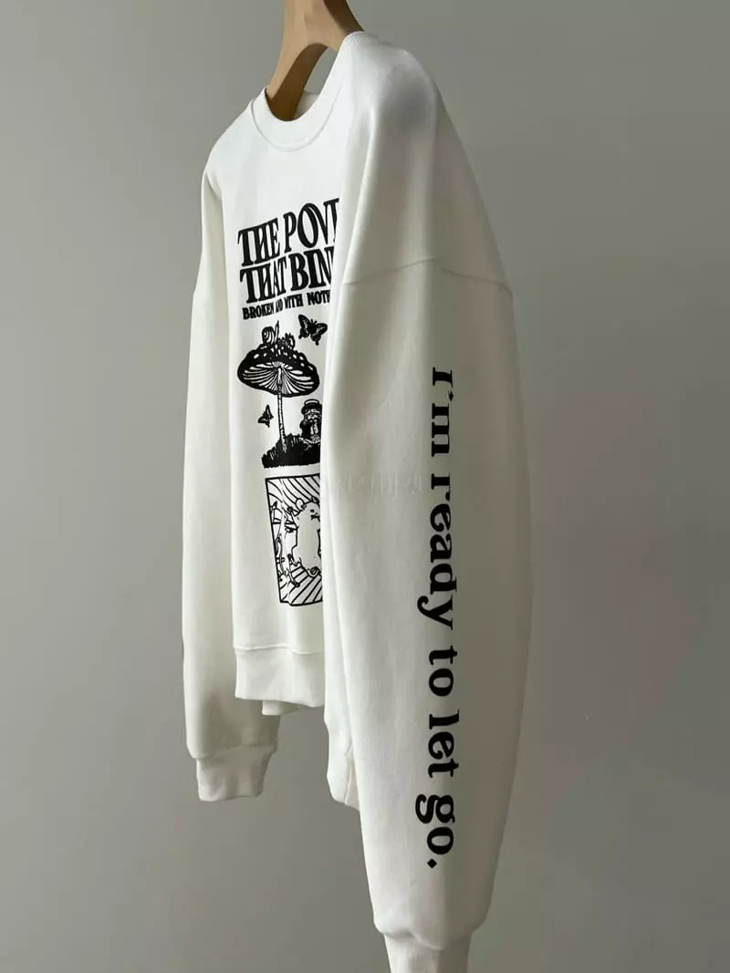 Lowburn - Korean Women Fashion - #womensfashion - Coca Fleece Sweatshirt - 2