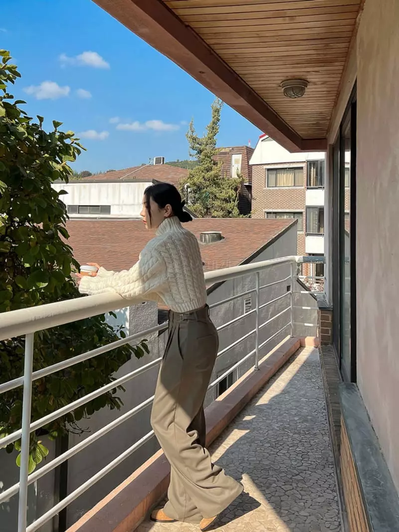 Lowell - Korean Women Fashion - #momslook - Bijou Pants - 3
