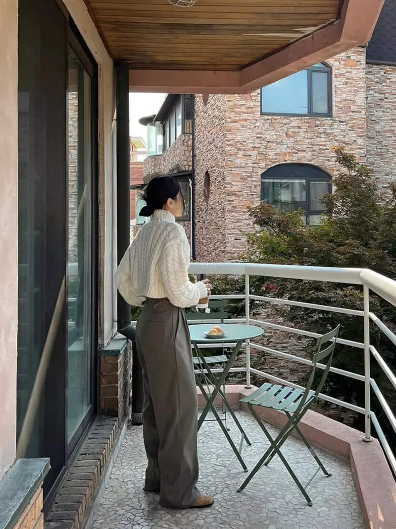 Lowell - Korean Women Fashion - #momslook - Bijou Pants - 4
