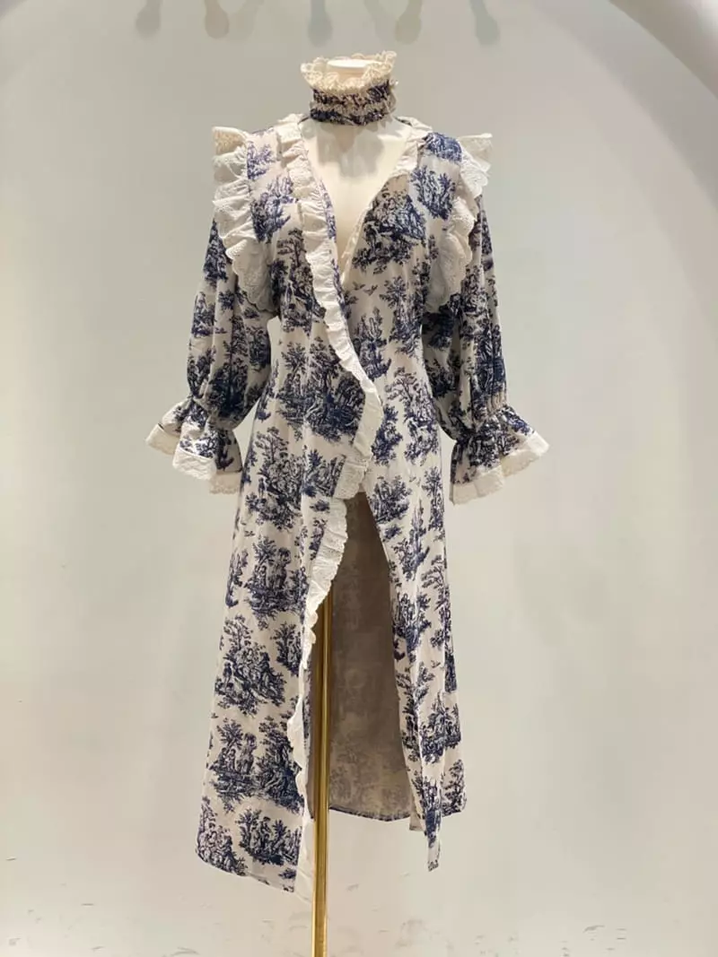 Lunaluz - Korean Women Fashion - #shopsmall - Lo Co Girl Gawn - 2