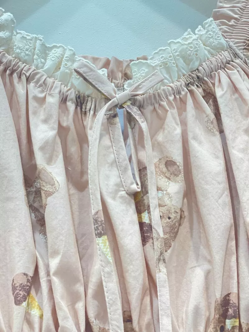 Lunaluz - Korean Women Fashion - #thelittlethings - Jellato Bear Two Piece - 6