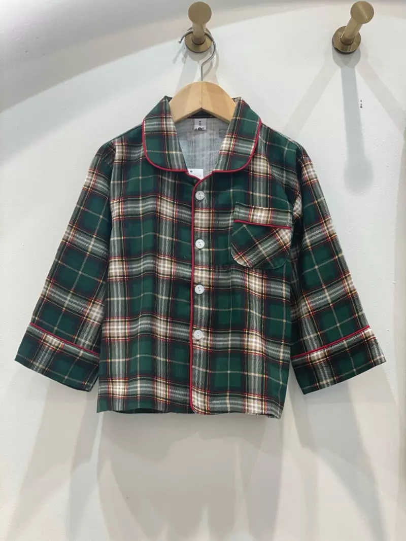 Lunaluz - Korean Women Fashion - #vintageinspired - Conny Check Boy Two Piece