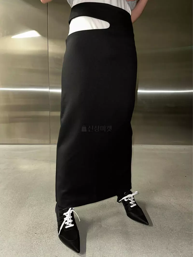 Maint - Korean Women Fashion - #momslook - Whole Slit Skirt - 12