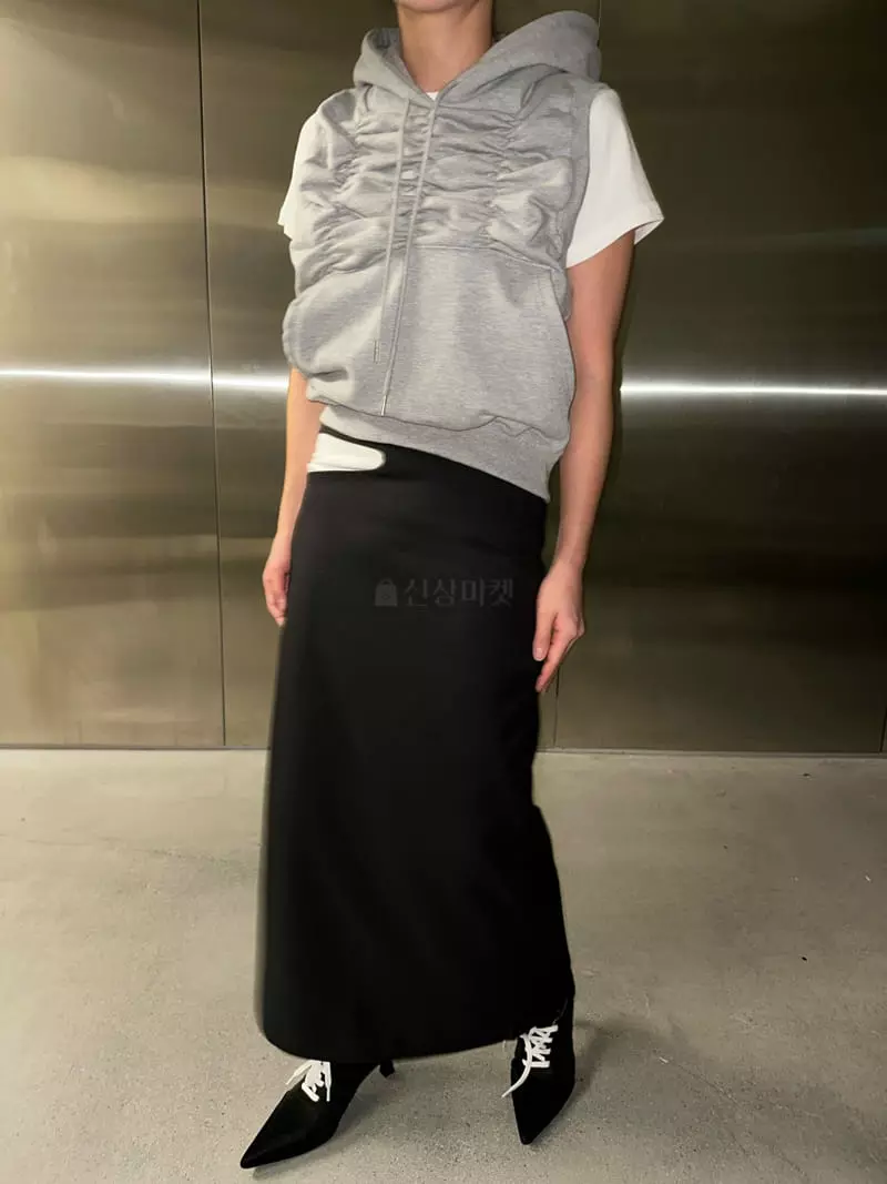 Maint - Korean Women Fashion - #momslook - Whole Slit Skirt - 8