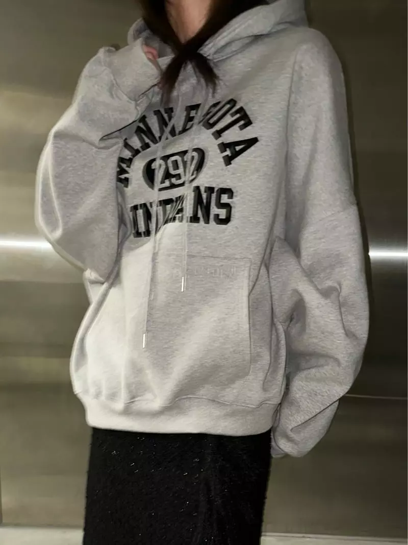 Maint - Korean Women Fashion - #pursuepretty - Boxy Hoody Tee