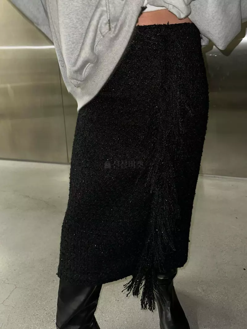 Maint - Korean Women Fashion - #restrostyle - Twid Skirt - 3