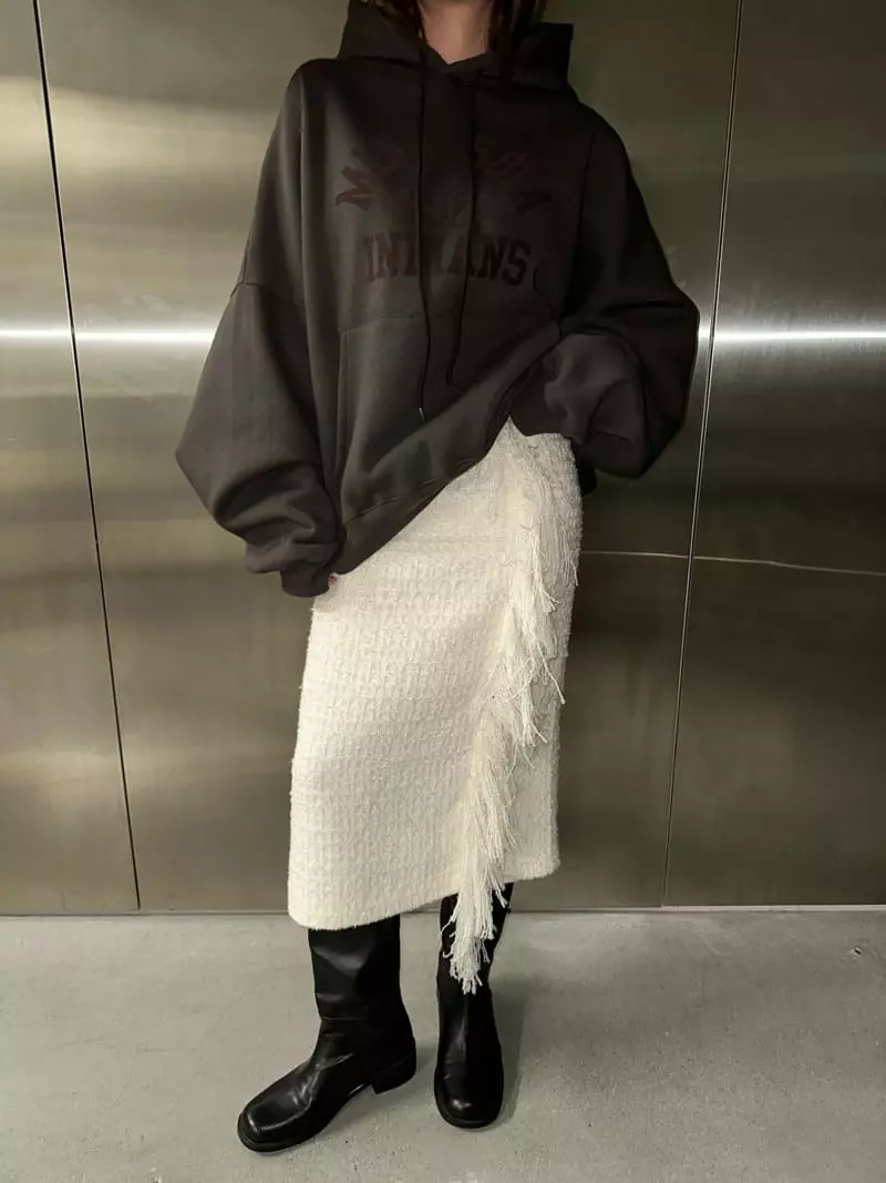 Maint - Korean Women Fashion - #thatsdarling - Twid Skirt - 6