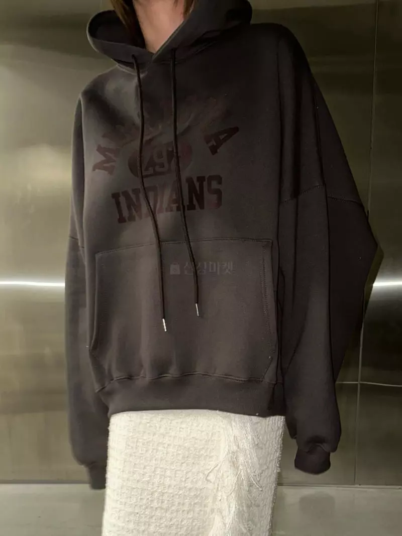 Maint - Korean Women Fashion - #thelittlethings - Boxy Hoody Tee - 6