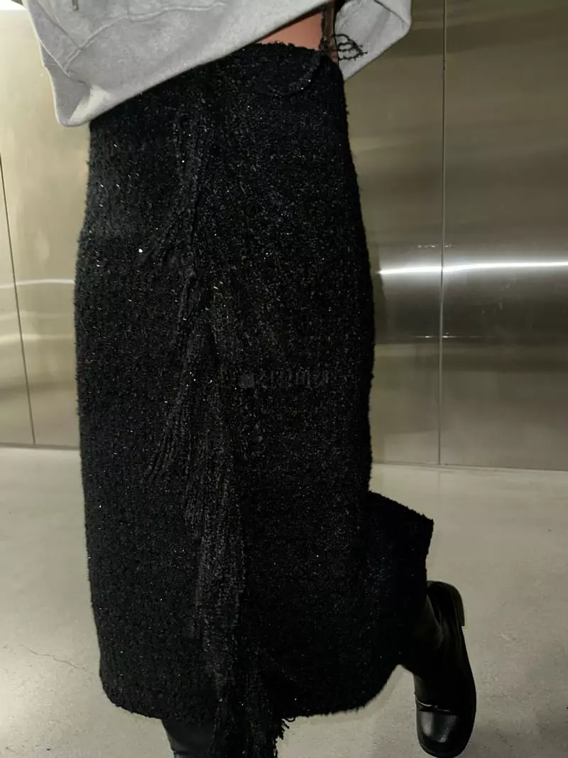 Maint - Korean Women Fashion - #vintagekidsstyle - Twid Skirt