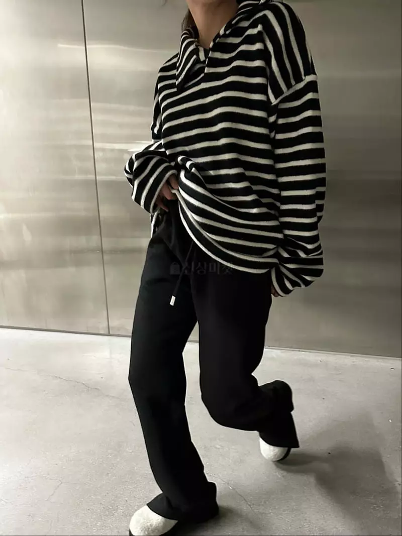 Maint - Korean Women Fashion - #womensfashion - Fleece Terry Pants - 5