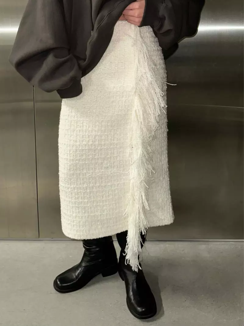 Maint - Korean Women Fashion - #womensfashion - Twid Skirt - 9