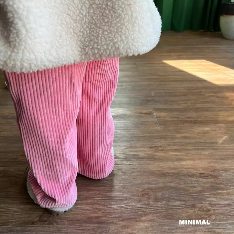 Minimal - Korean Children Fashion - #stylishchildhood - Veloure Rib Pants - 4