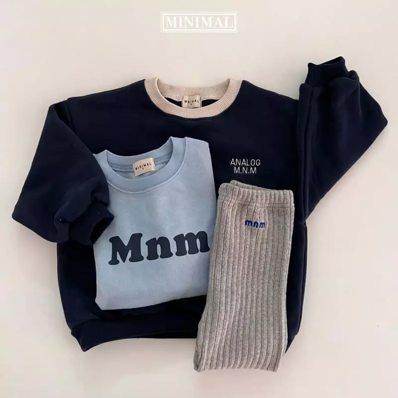 Minimal - Korean Children Fashion - #childofig - Embrodiery Leggings - 12