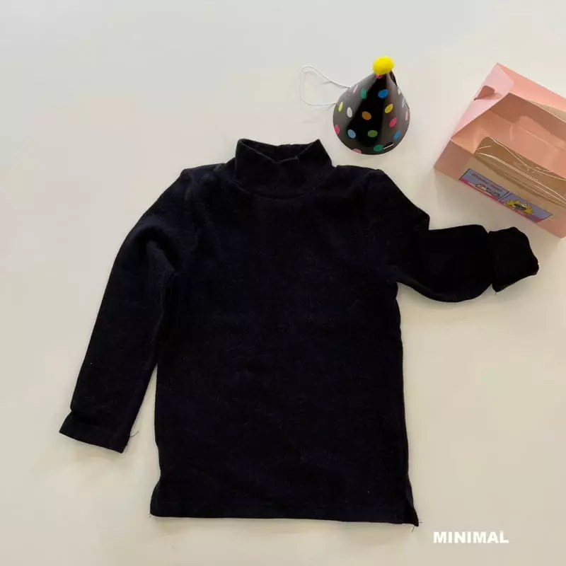Minimal - Korean Children Fashion - #designkidswear - Half Turtleneck Tee - 7