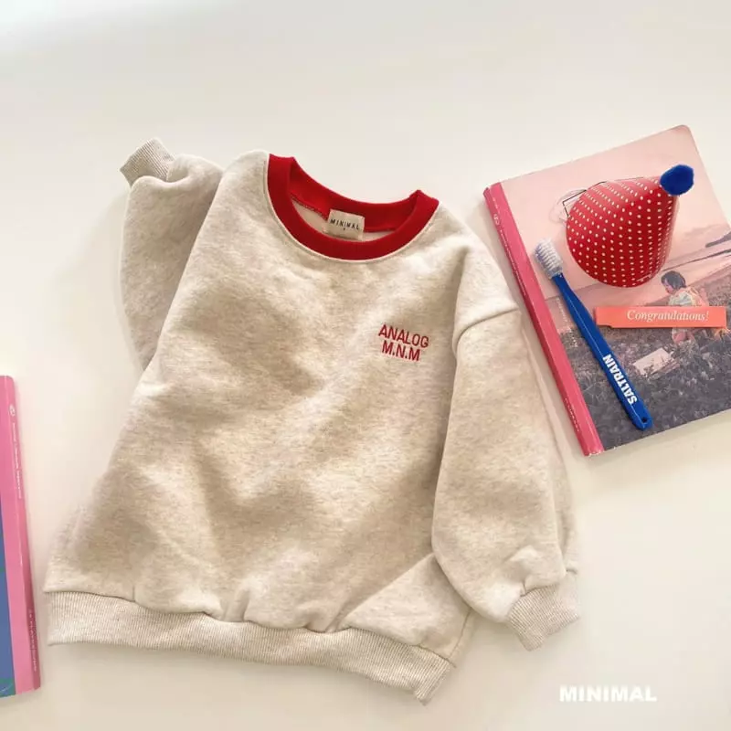 Minimal - Korean Children Fashion - #discoveringself - Analog Sweatshirt - 11
